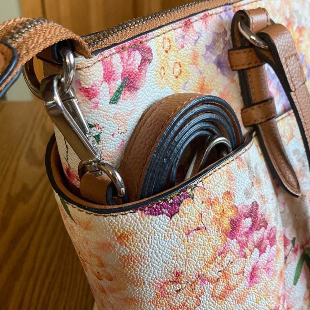 Dana Buchman “Cherry Tote” Crossbody Satchel - Picture 9 of 15